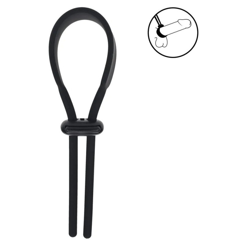 Levelz Anneau ajustable Wide Lasso 35-65 mm Noir